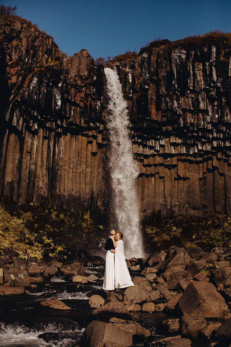 Iceland photographer elopement Vatnajökull National Park Svartifoss Waterfall Wedding Destination Eloping elope photoshoot marriage lgbt engagement adventure icelandic Vik Skogafoss Jokulsarlon4 .jpg
