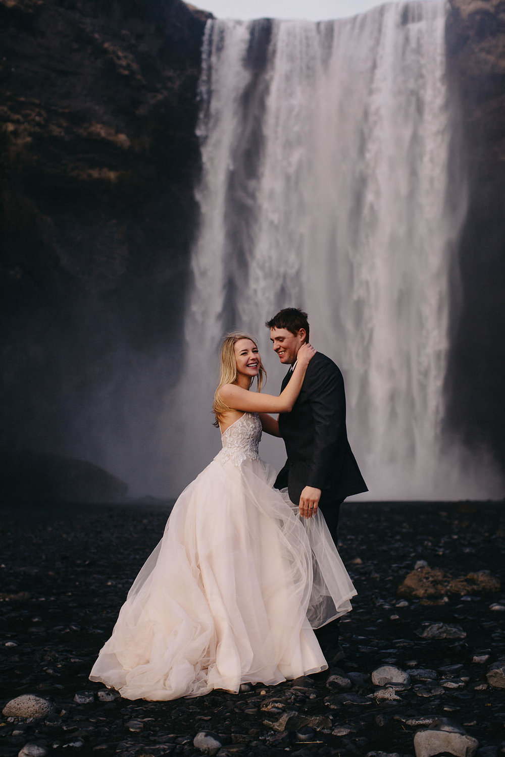 Icelandic Iceland Elopement Wedding Elope Photographer Eloping Reykjavík Vik Black Sand Beach Jökulsárlón Skogafoss Waterfall Vestrahorn Mountain Liz Osban Photography Destination 103.jpg