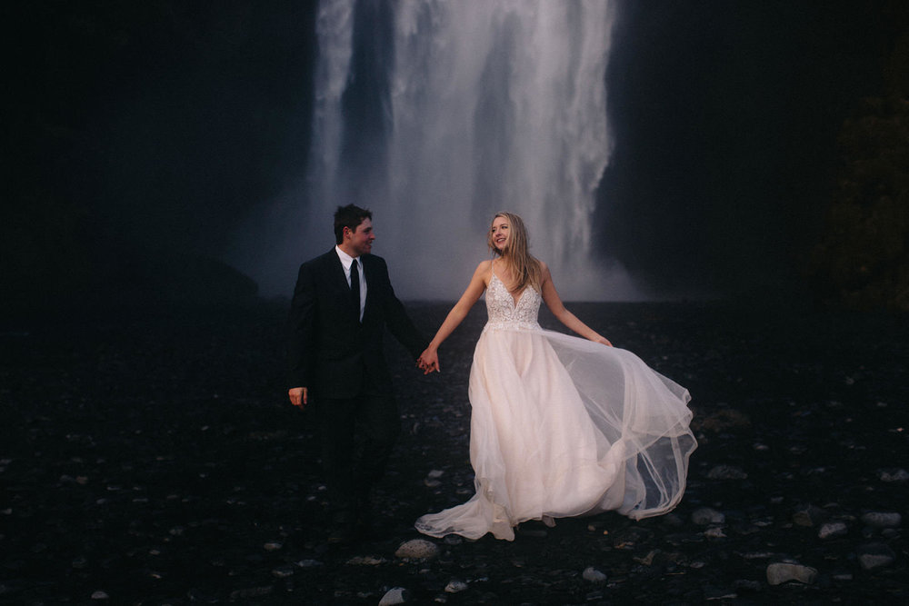 Icelandic Iceland Elopement Wedding Elope Photographer Eloping Reykjavík Vik Black Sand Beach Jökulsárlón Skogafoss Waterfall Vestrahorn Mountain Liz Osban Photography Destination 108.jpg