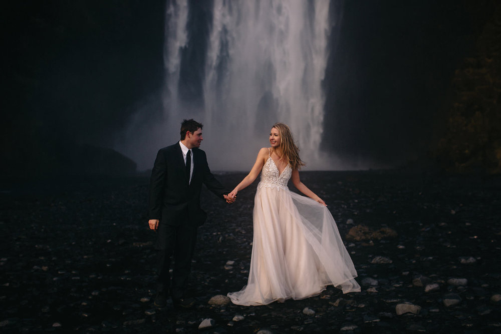 Icelandic Iceland Elopement Wedding Elope Photographer Eloping Reykjavík Vik Black Sand Beach Jökulsárlón Skogafoss Waterfall Vestrahorn Mountain Liz Osban Photography Destination 109.jpg