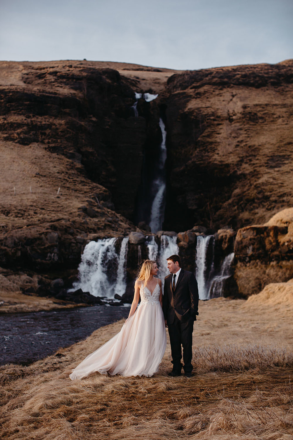 Icelandic Iceland Elopement Wedding Elope Photographer Eloping Reykjavík Vik Black Sand Beach Jökulsárlón Skogafoss Waterfall Vestrahorn Mountain Liz Osban Photography Destination 114.jpg