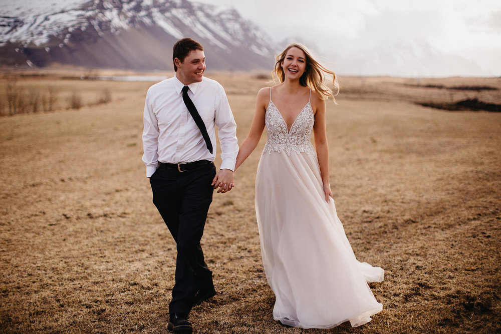 Icelandic Iceland Elopement Wedding Elope Photographer Eloping Reykjavík Vik Black Sand Beach Jökulsárlón Skogafoss Waterfall Vestrahorn Mountain Liz Osban Photography Destination 19.jpg